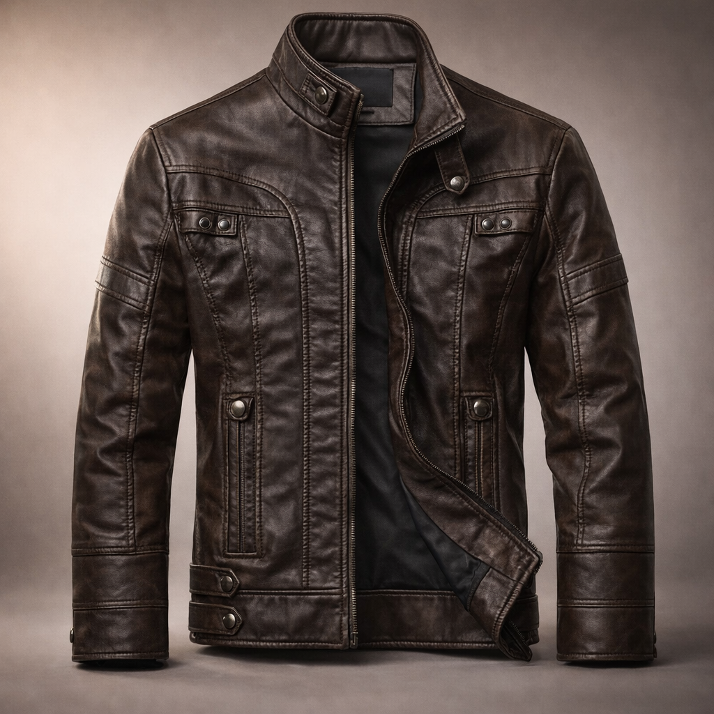 Castano Ridge Leather Jacket