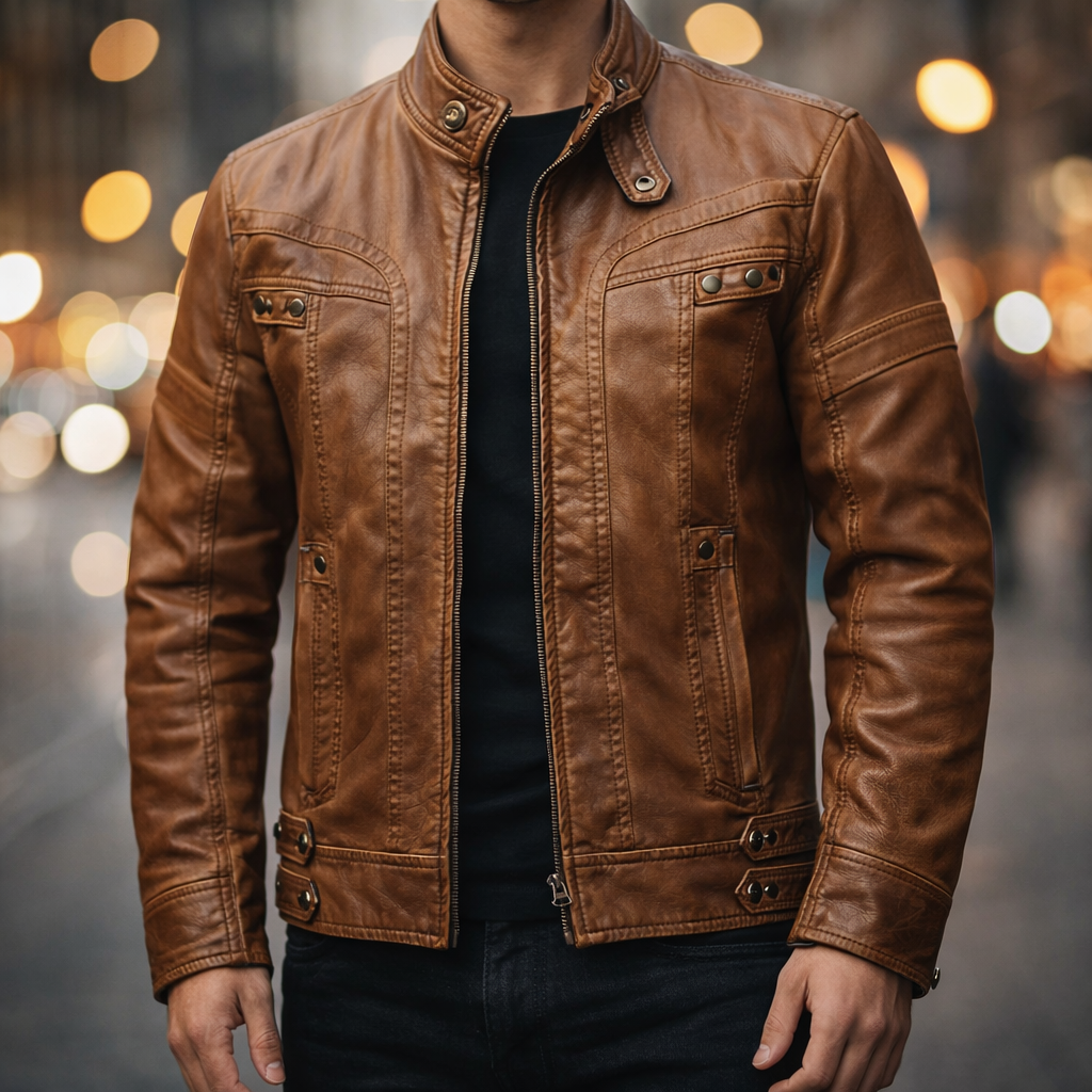 Castano Ridge Leather Jacket