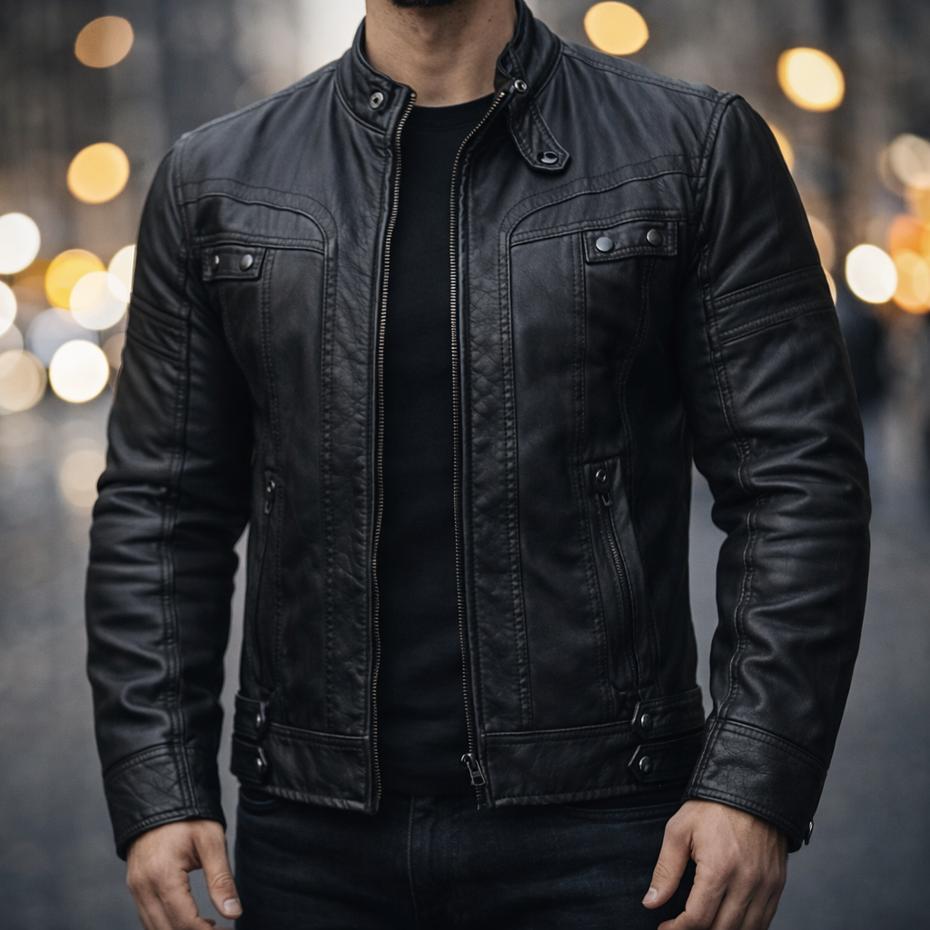 Castano Ridge Leather Jacket