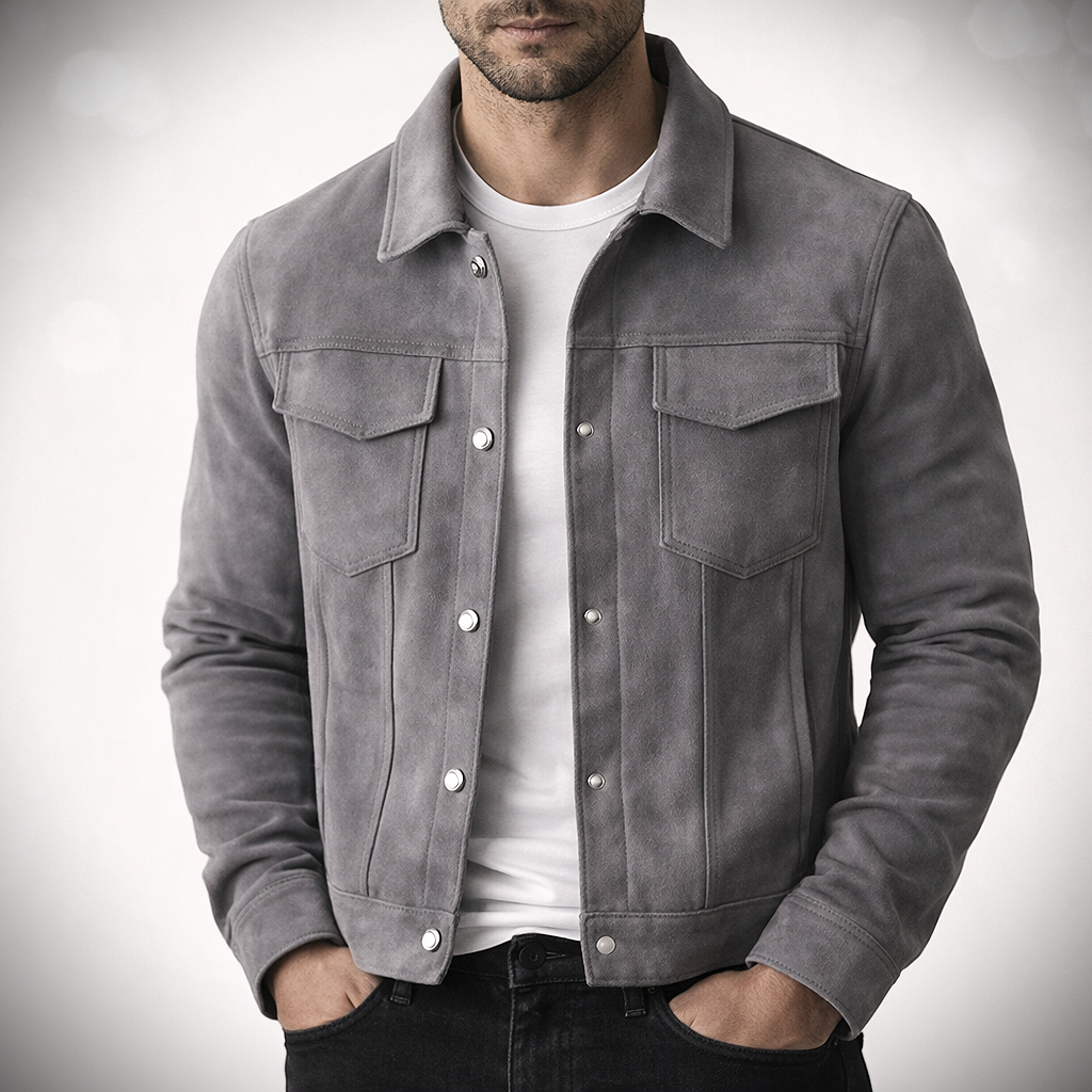 Ace Hamilton Suede Jacket