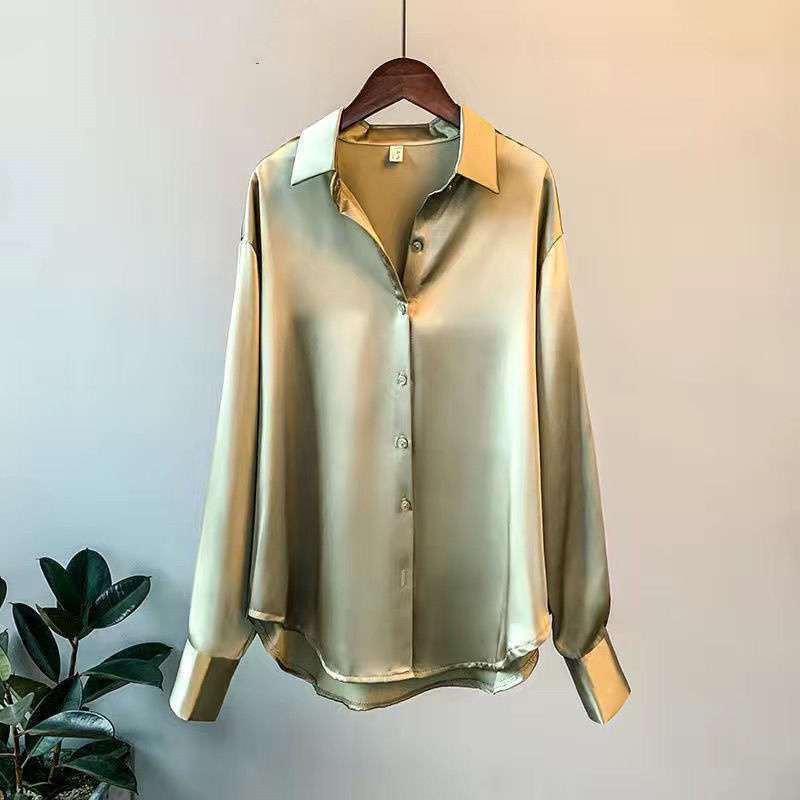 L'abalie Satin Blouse