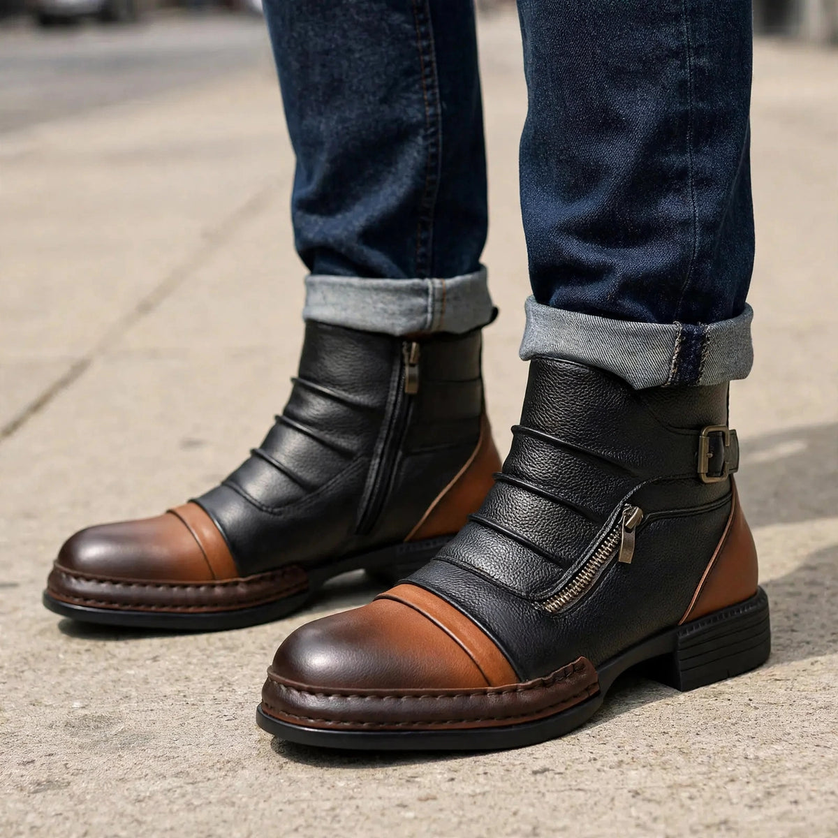 Harlow Leather Boots