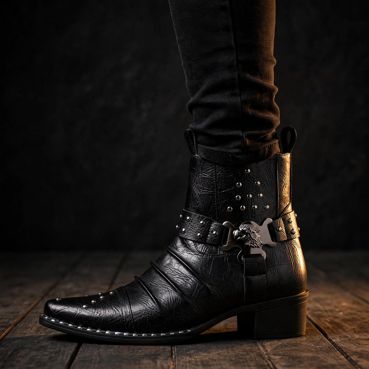 Boone Leather Boots