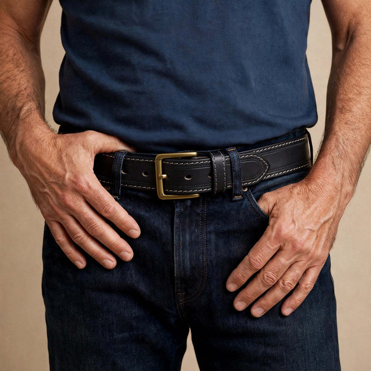 Richford Cowhide Belt