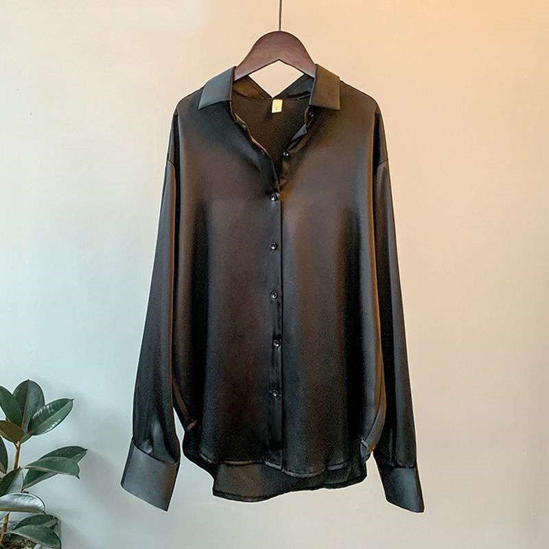 L'abalie Satin Blouse