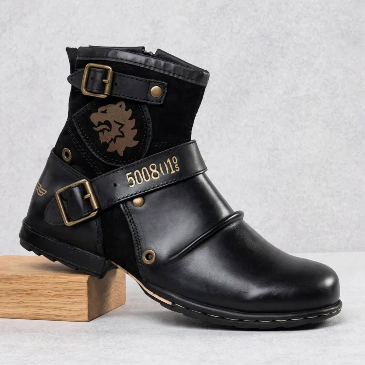 Leo Leather Boots