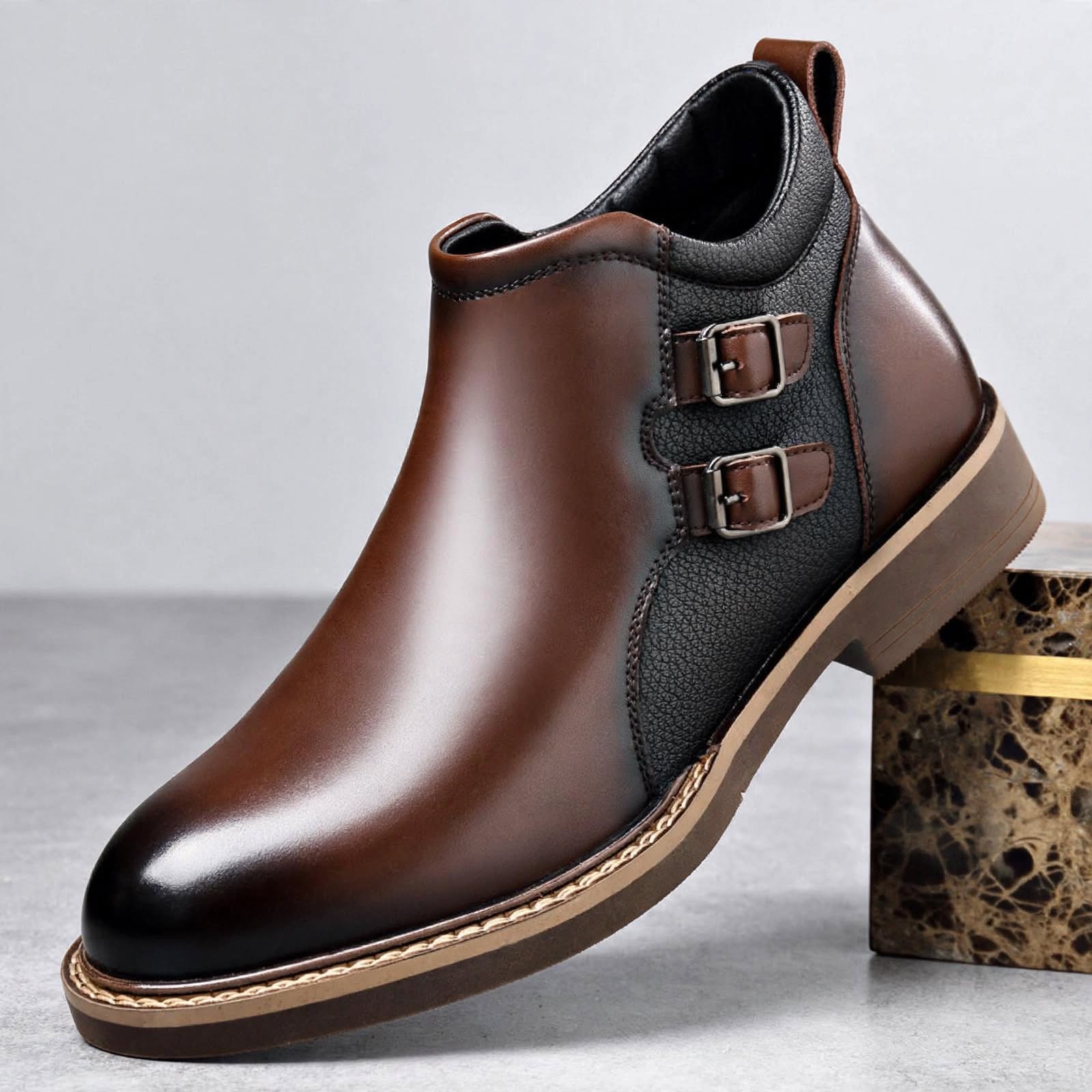 Everett Leather Boot