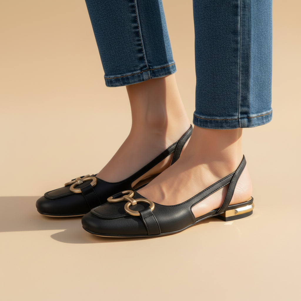 Cleo Slingback Loafers