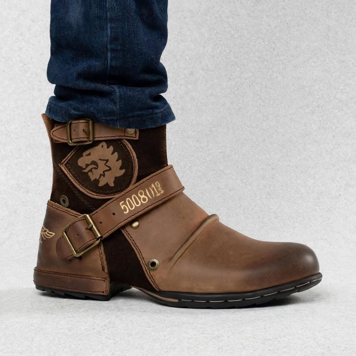 Leo Leather Boots