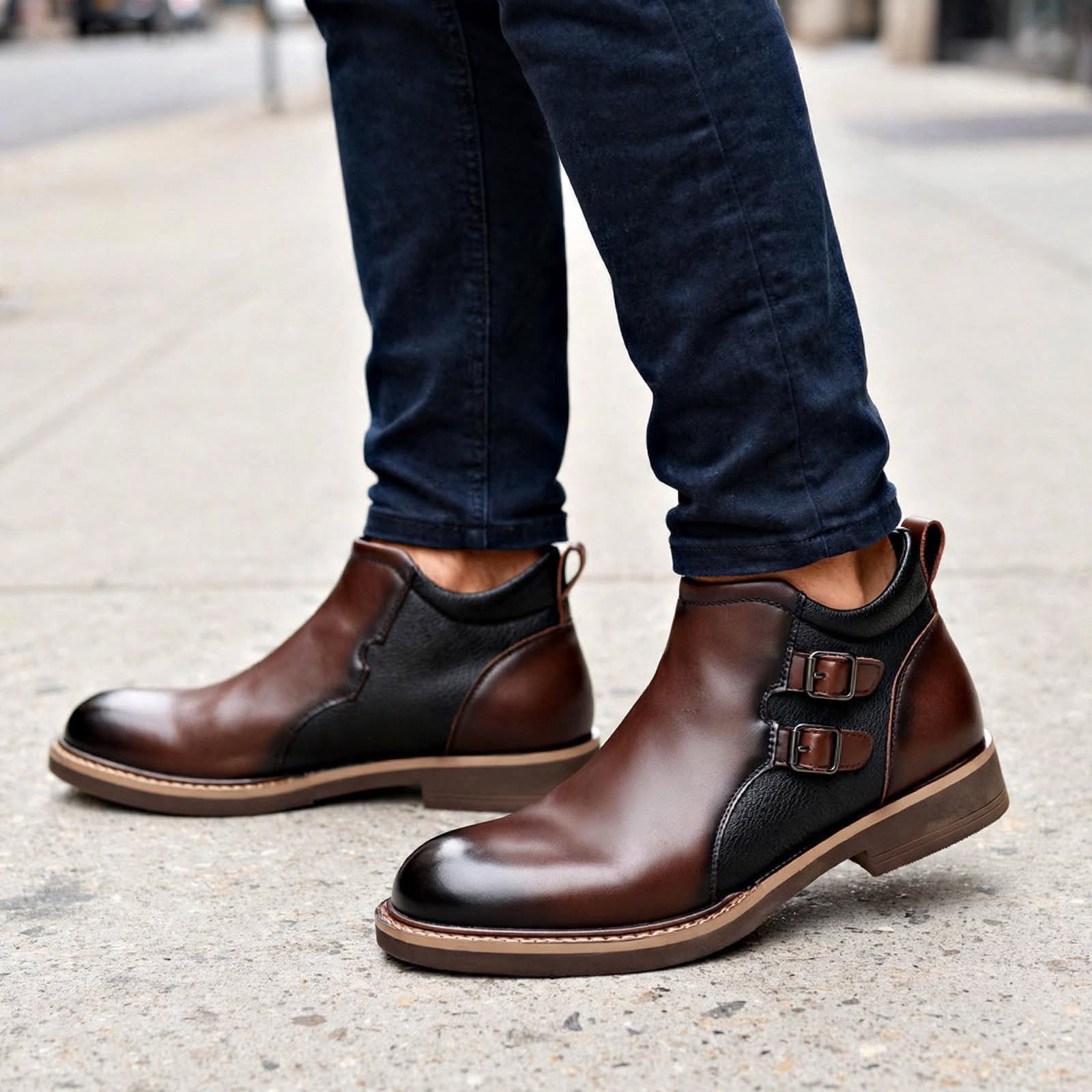 Everett Leather Boot