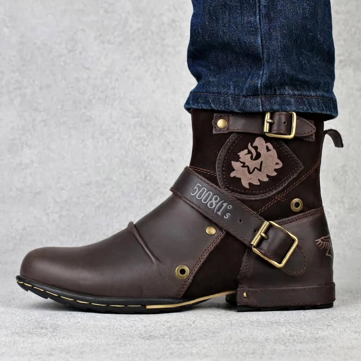 Leo Leather Boots