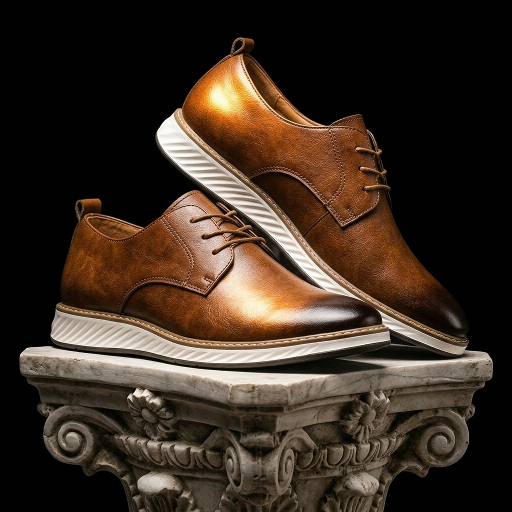 Stratton Leather Derby