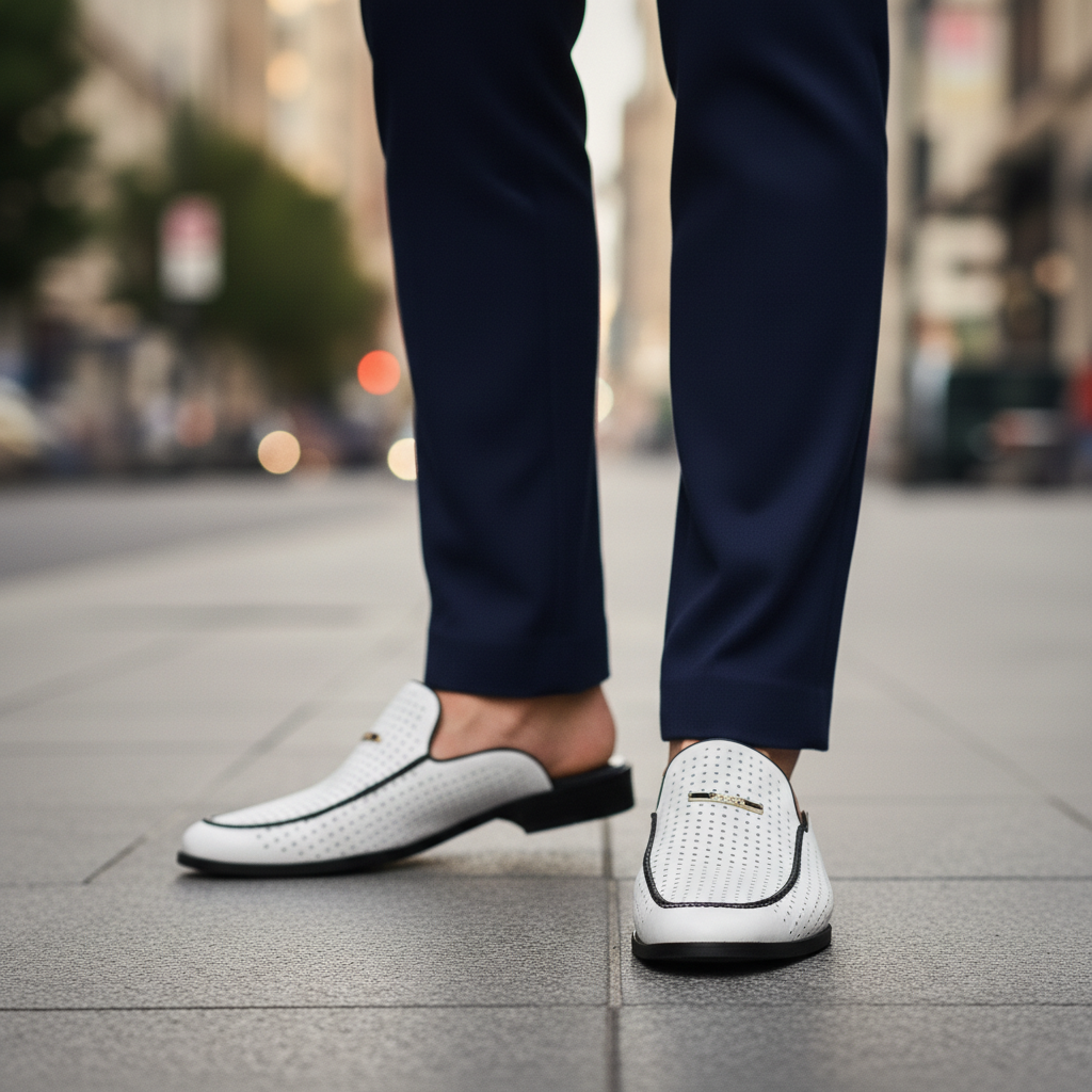 Vanguard Leather Mules