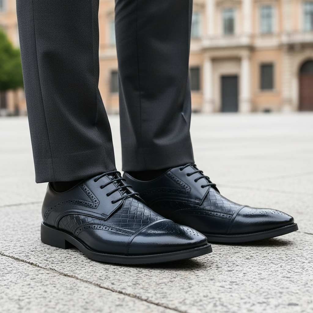 Imperial Crosshatch Oxford