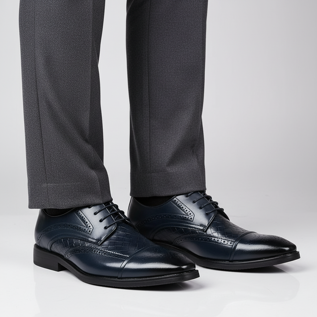Imperial Crosshatch Oxford