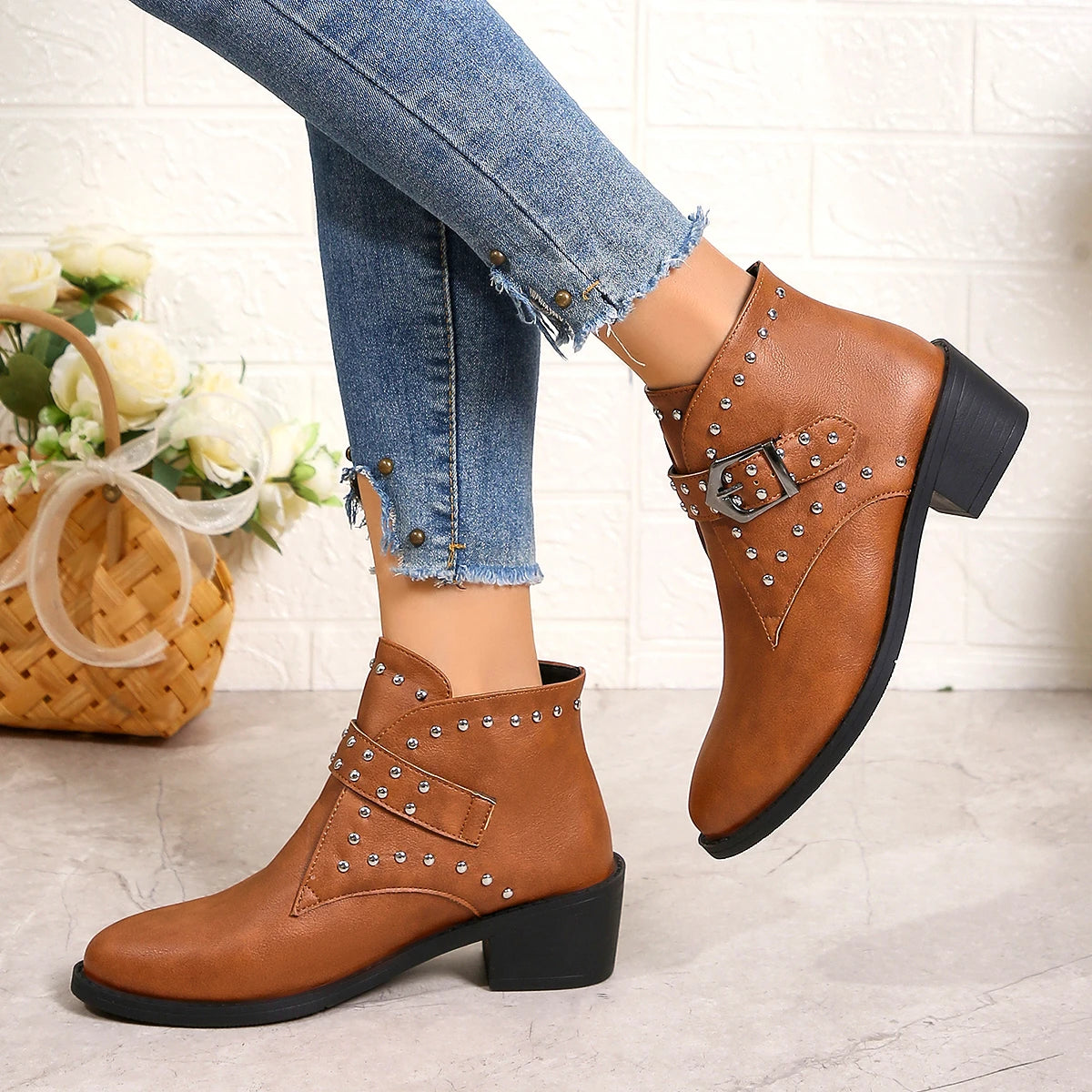 Clemens Studded Boot
