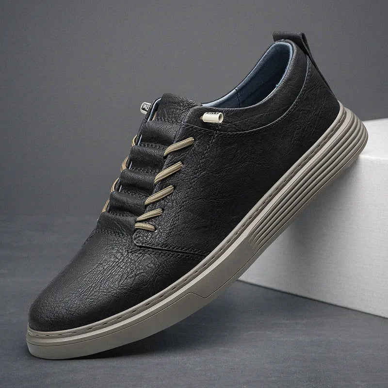 Aeros Leather Sneakers