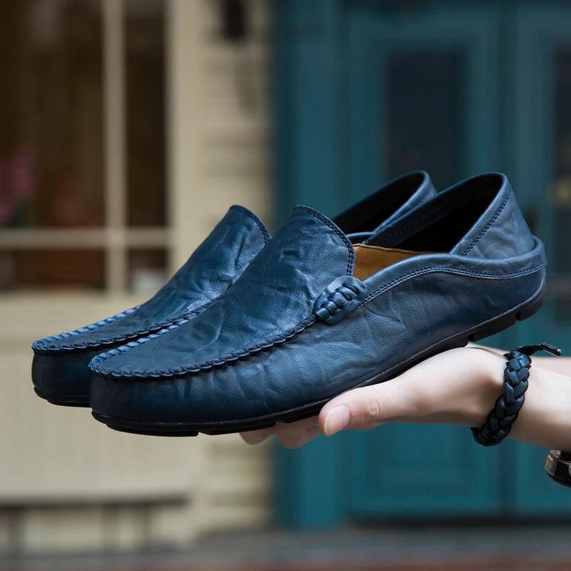 Gianino Genuine Leather Loafers