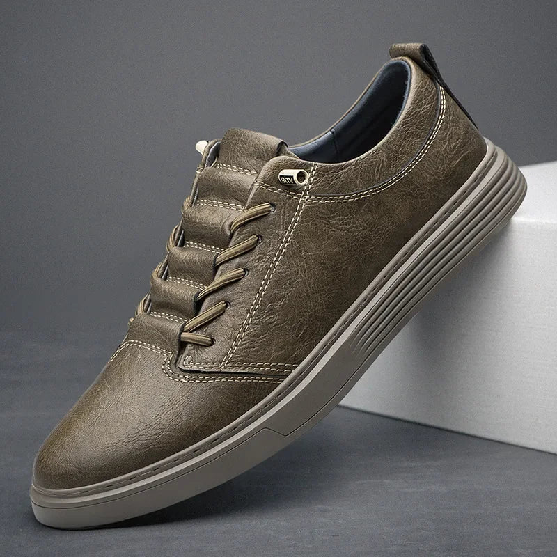 Aeros Leather Sneakers