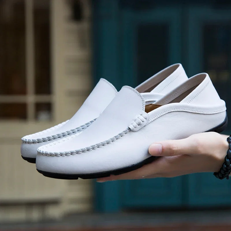 Gianino Genuine Leather Loafers