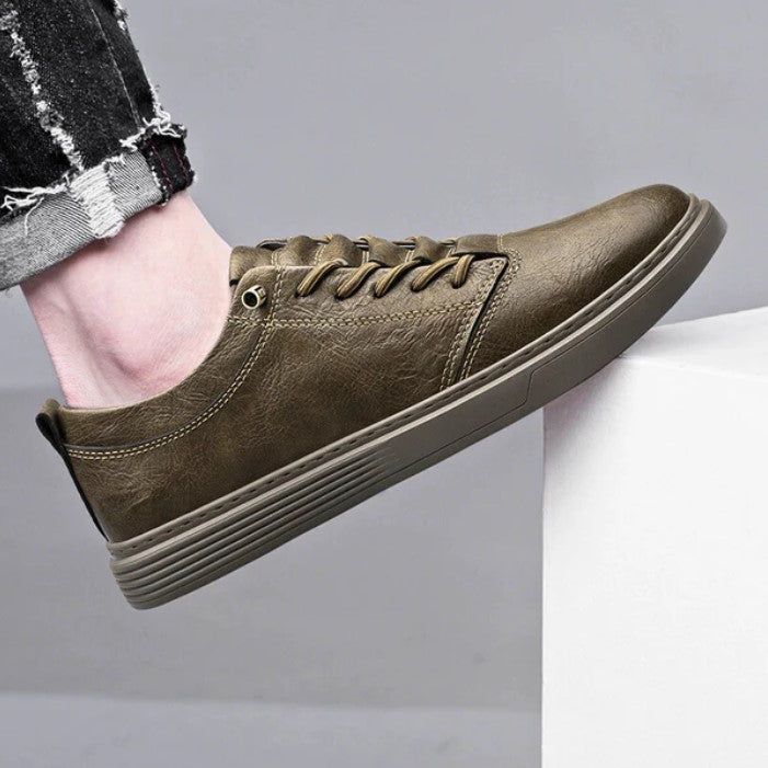 Aeros Leather Sneakers
