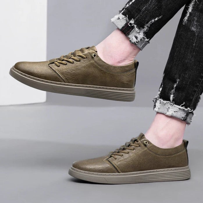 Aeros Leather Sneakers