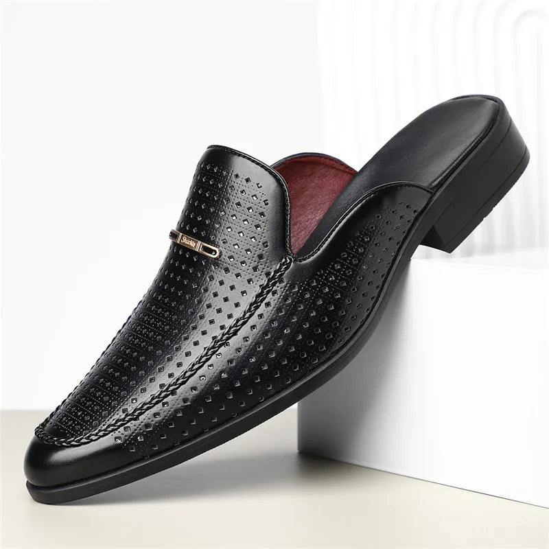 Milano Genuine Leather Mules