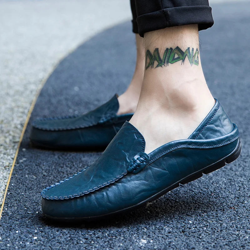 Gianino Genuine Leather Loafers