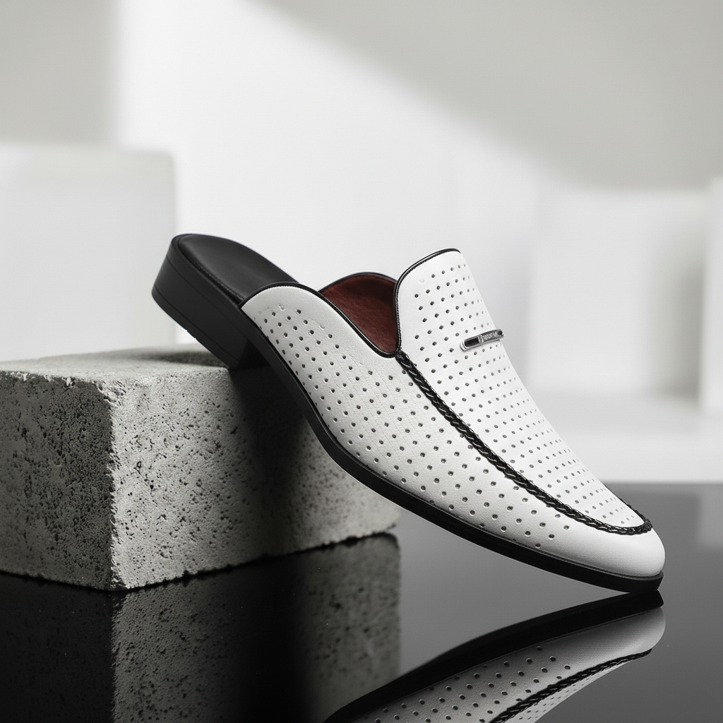 Vanguard Leather Mules