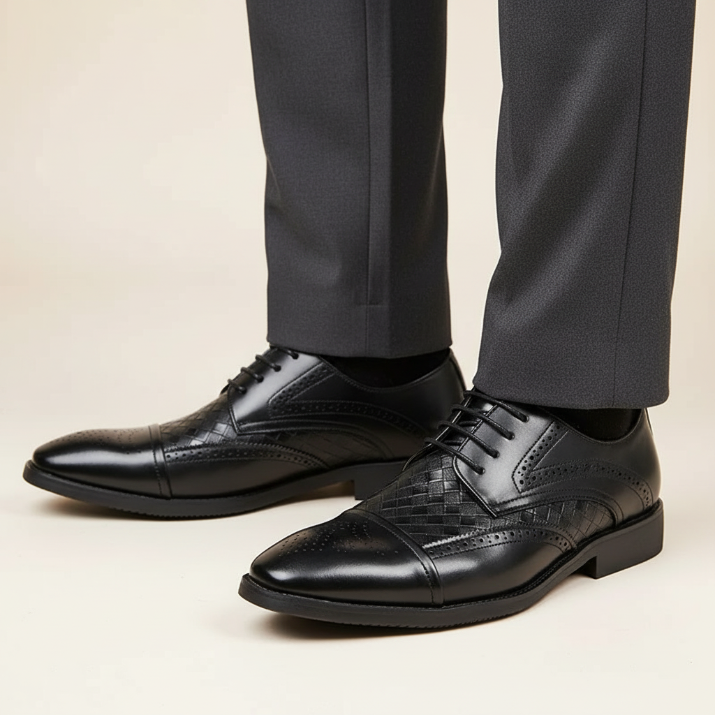 Imperial Crosshatch Oxford