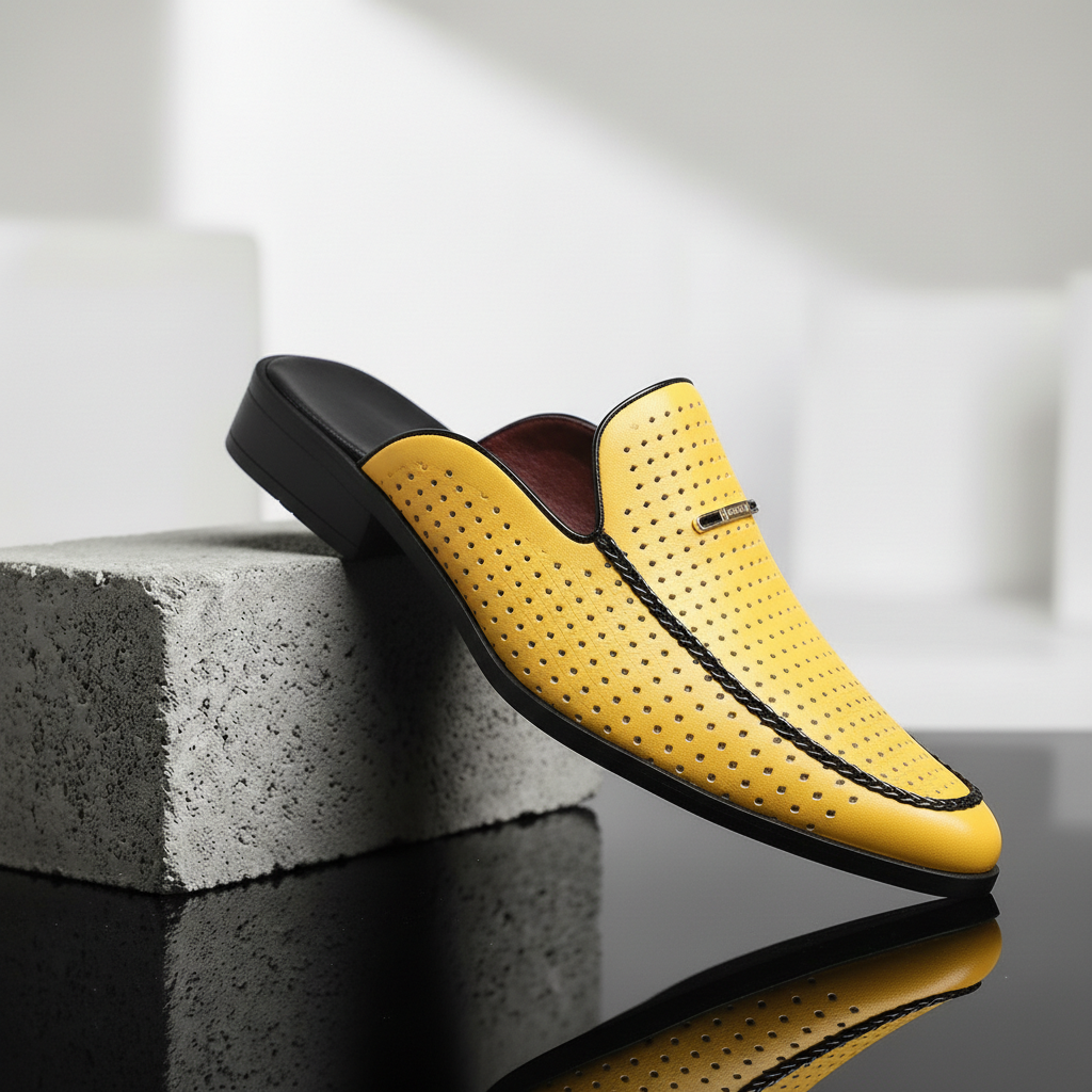 Vanguard Leather Mules