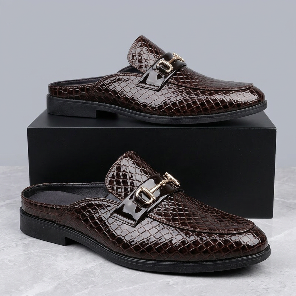 Barlett Leather Mules