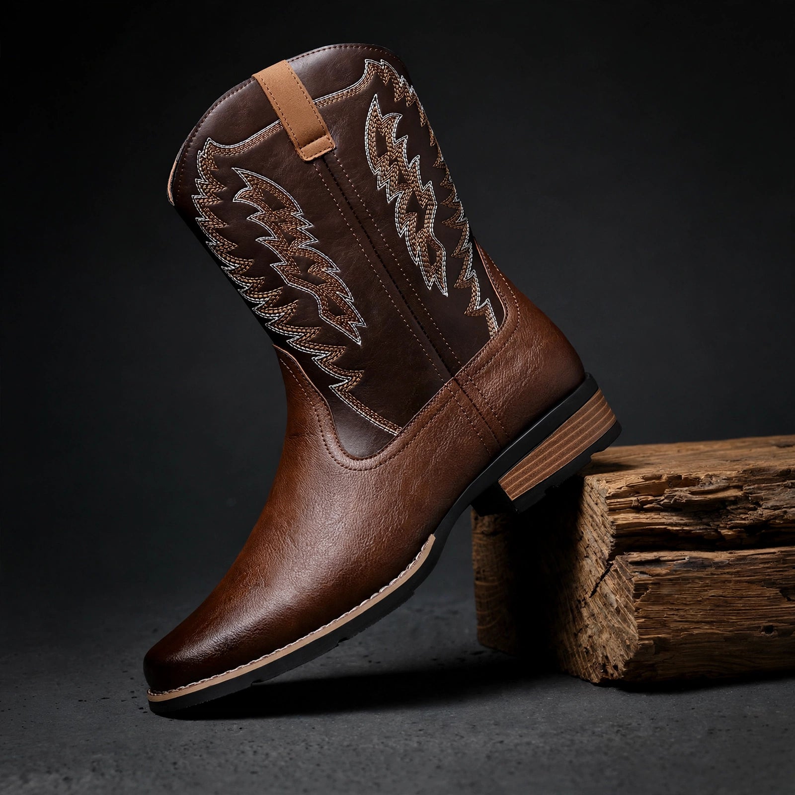Roan Leather Boots