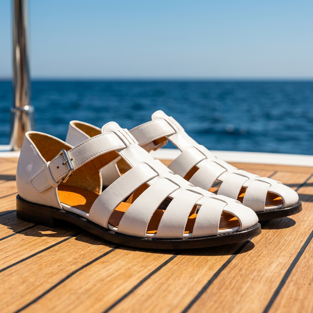 Hudson Leather Sandals