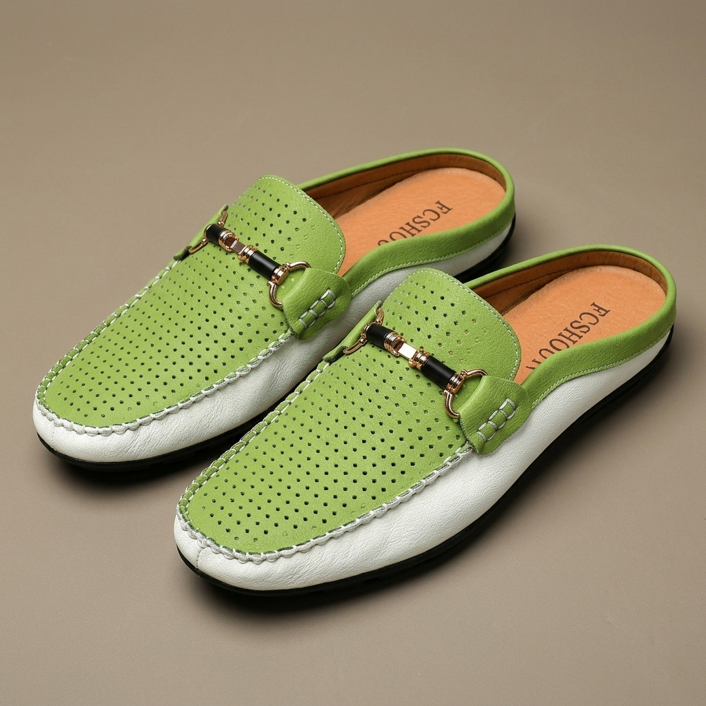 Ferraro Leather Mules