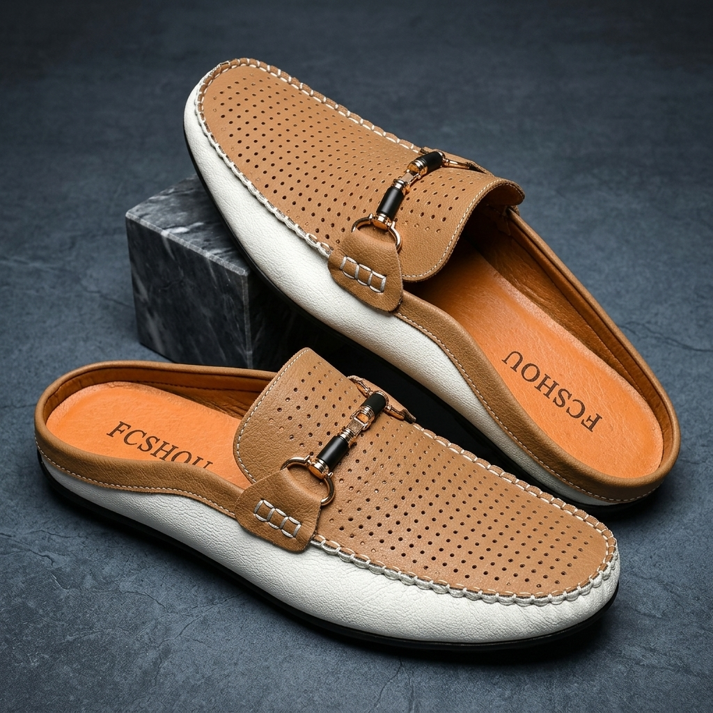 Ferraro Leather Mules