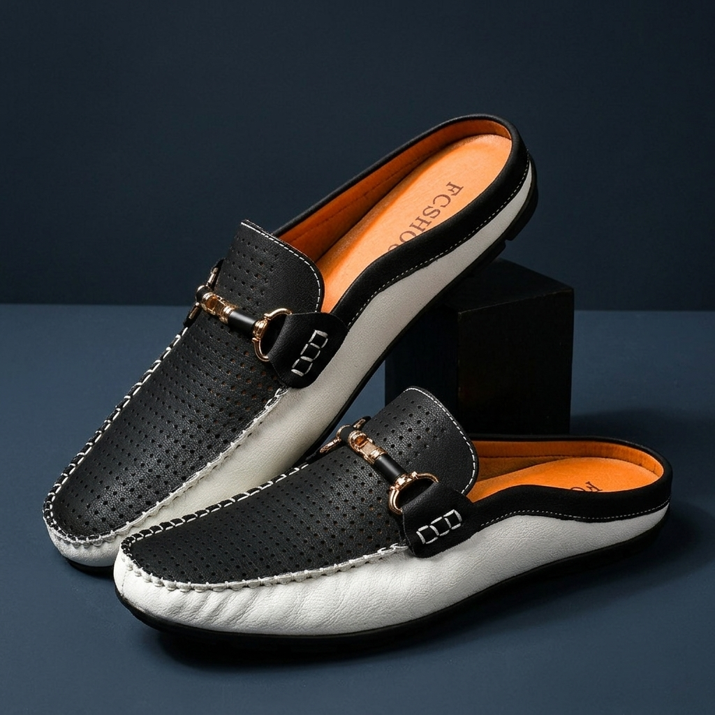 Ferraro Leather Mules