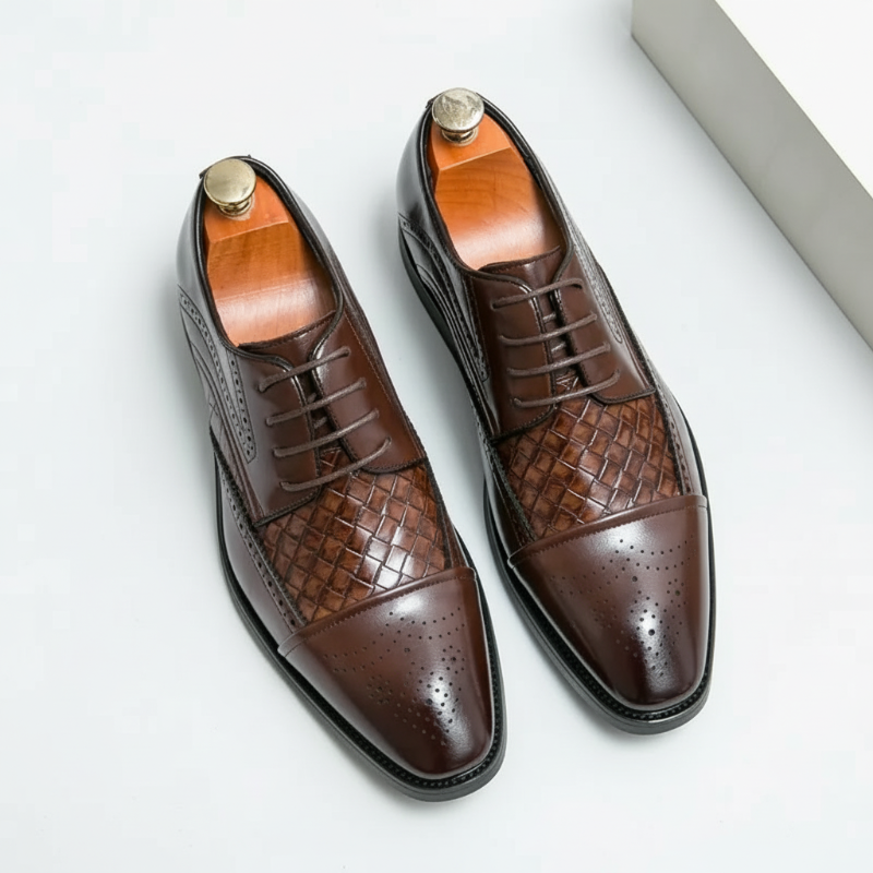Imperial Crosshatch Oxford