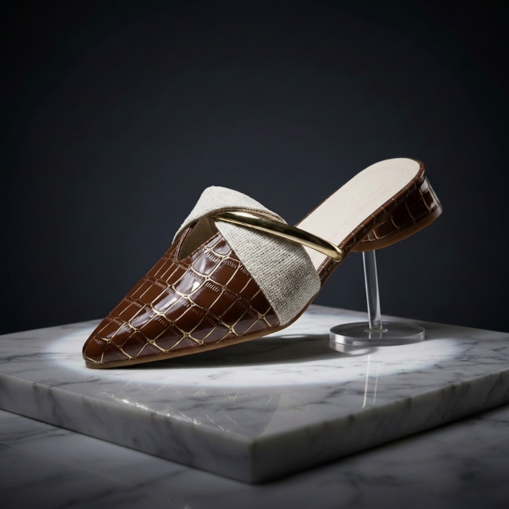 Vivienne Leather Mules