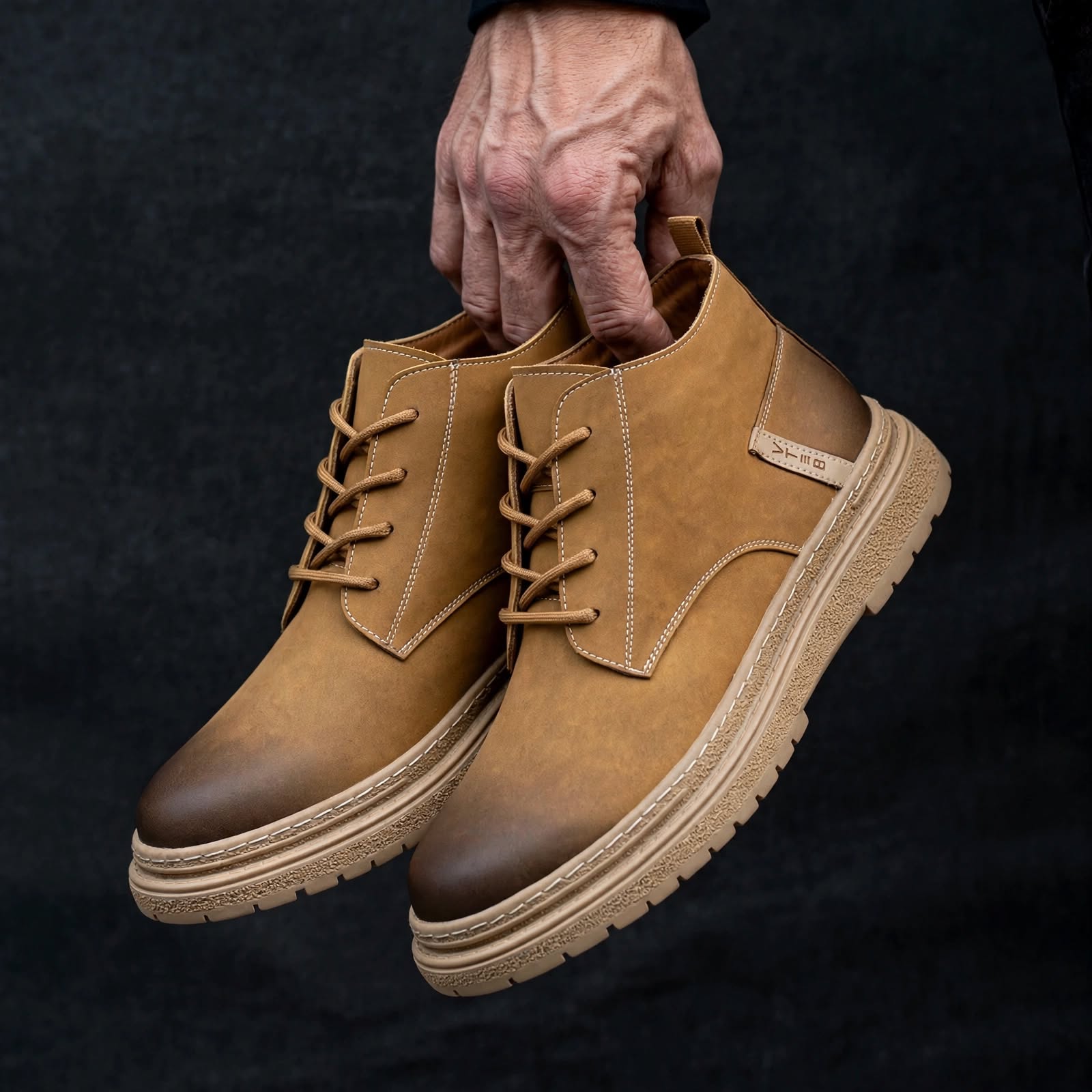 Sutton Cowhide Boots